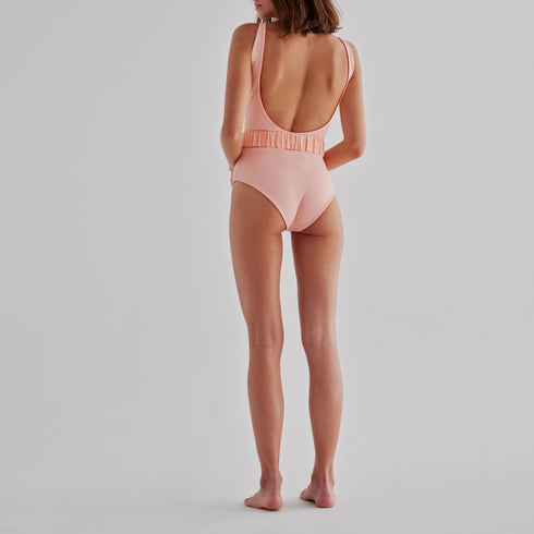 Ruched Belt / Rose